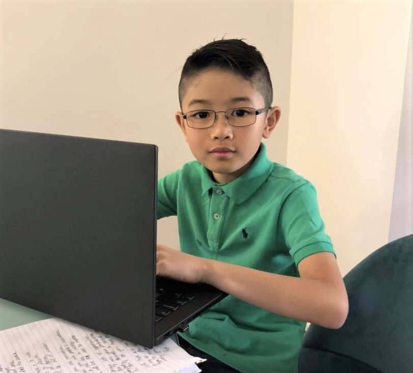 Ethan Chung hopes to be offered a place in a selective school.