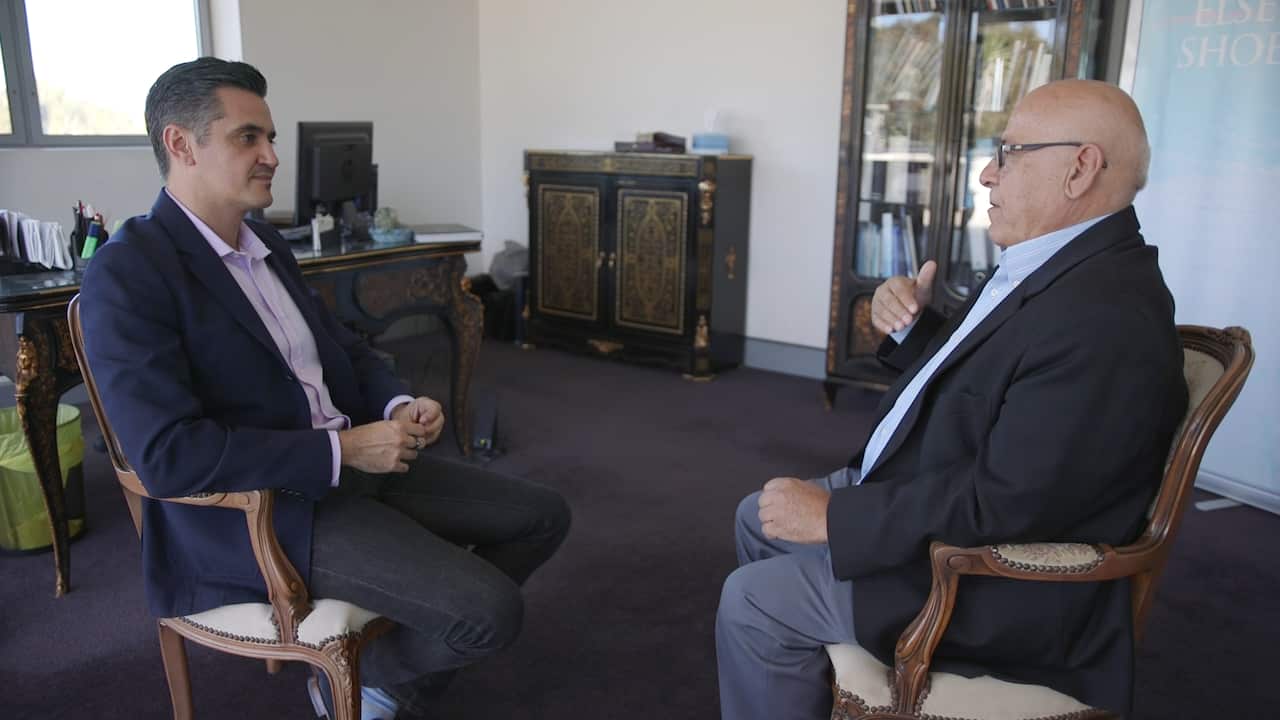 Joseph Assaf with Ricardo Goncalves.