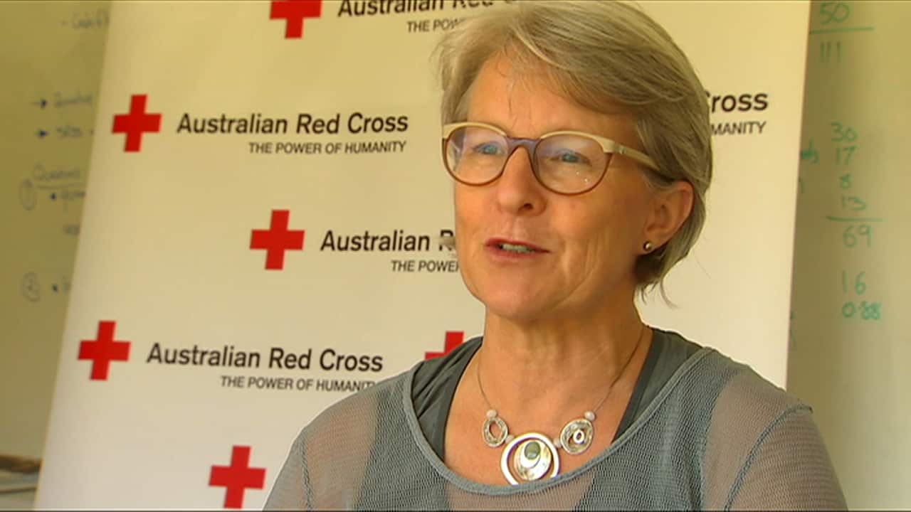 Red Cross Australia chief executive Judy Slatyer is encouraging Australians to "help build the community".