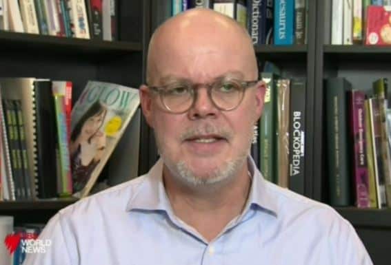 University of Melbourne's social media expert Dr Brent Cocker.