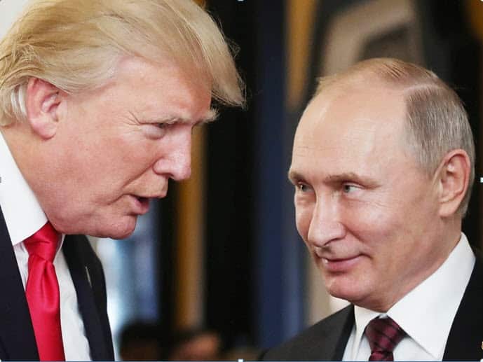Donald Trump and Vladimir Putin.