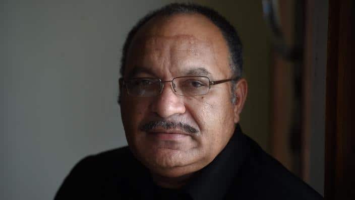 PNG prime minister Peter O’Neill