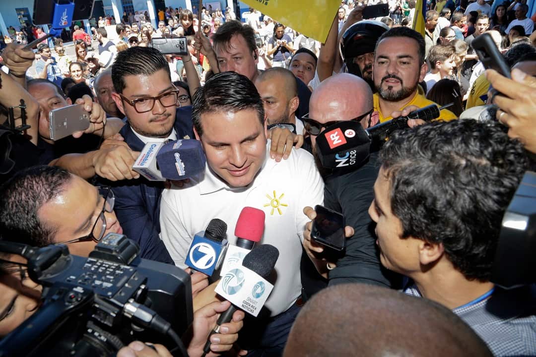 Evangelical politician on the Christian right, Fabricio Alvarado.