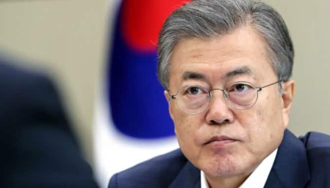 South Korean President Moon Jae-in