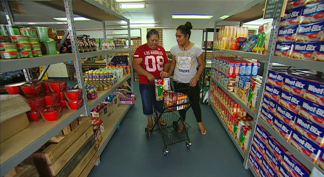 Faith Swann and granddaughter Gwen shop at The Staples Bag regularly.