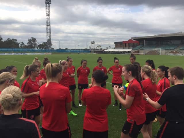 The Western Sydney Wanderers W-League team 