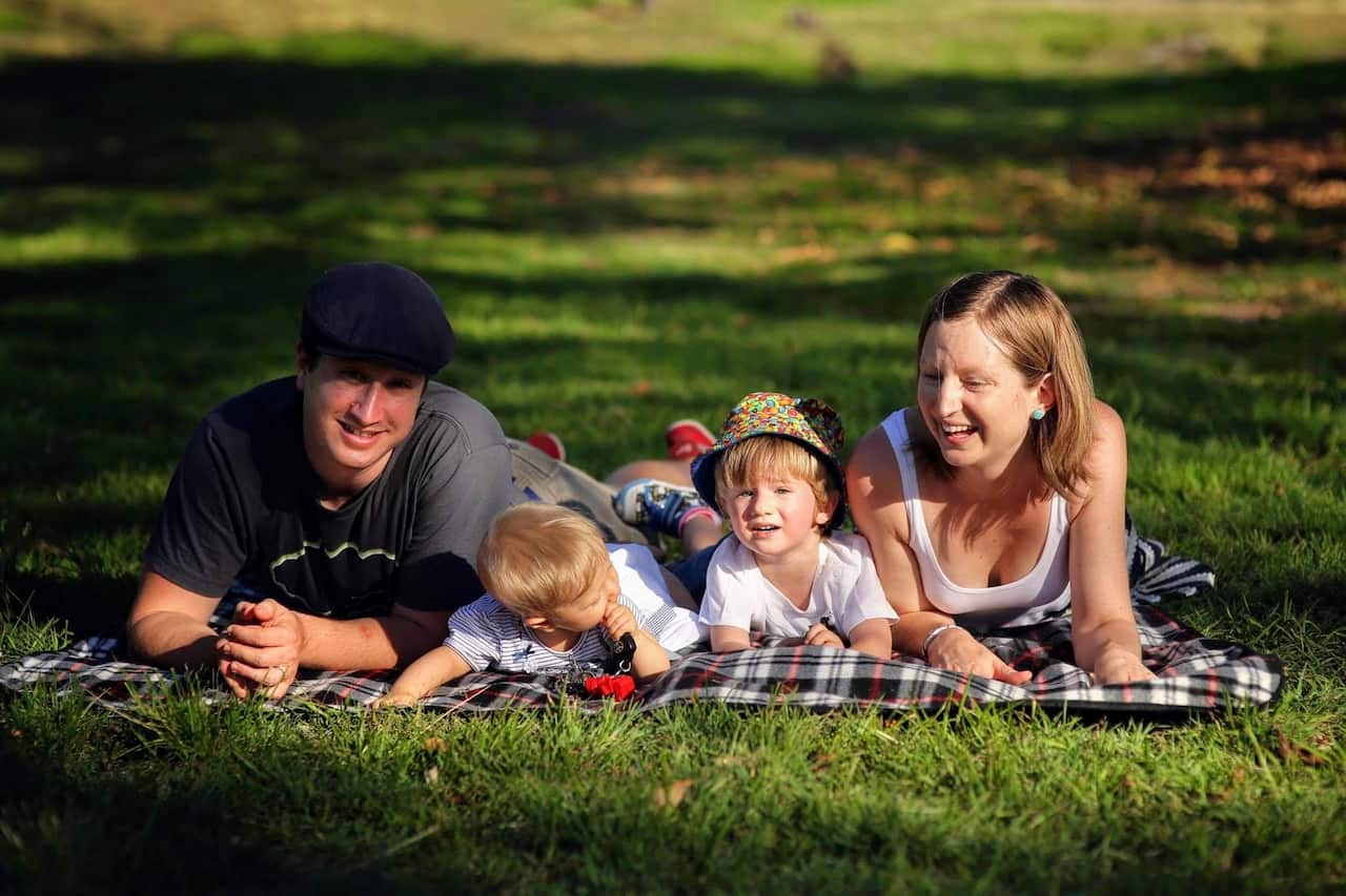 The De Lizio family in 2013