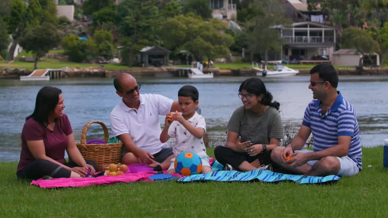 Rishi Acharya, from the the Nepalese Australian Association, says he is spreading the message about the importance of water skills in his community. 