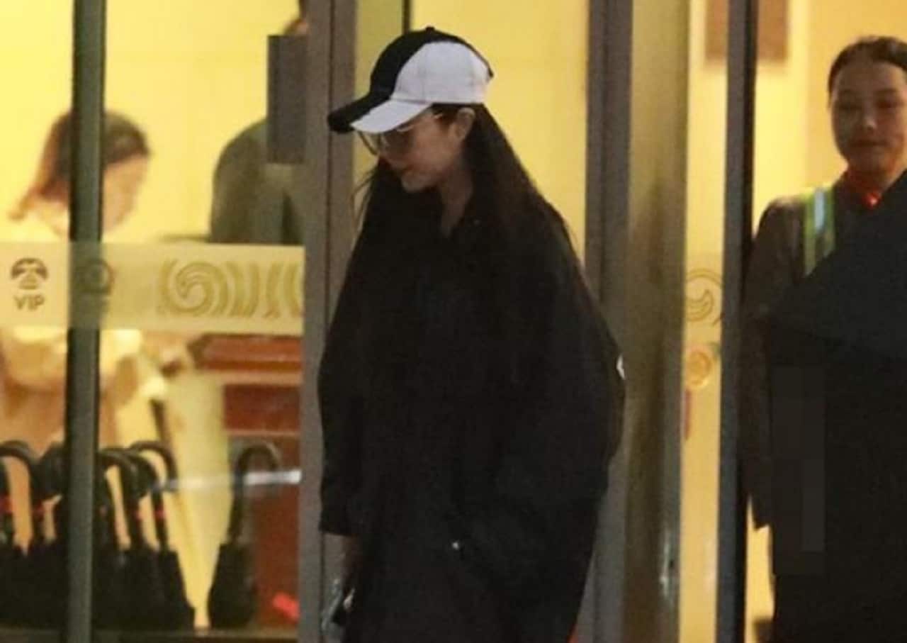 A still from the video which reportedly shows Fan Bingbing.