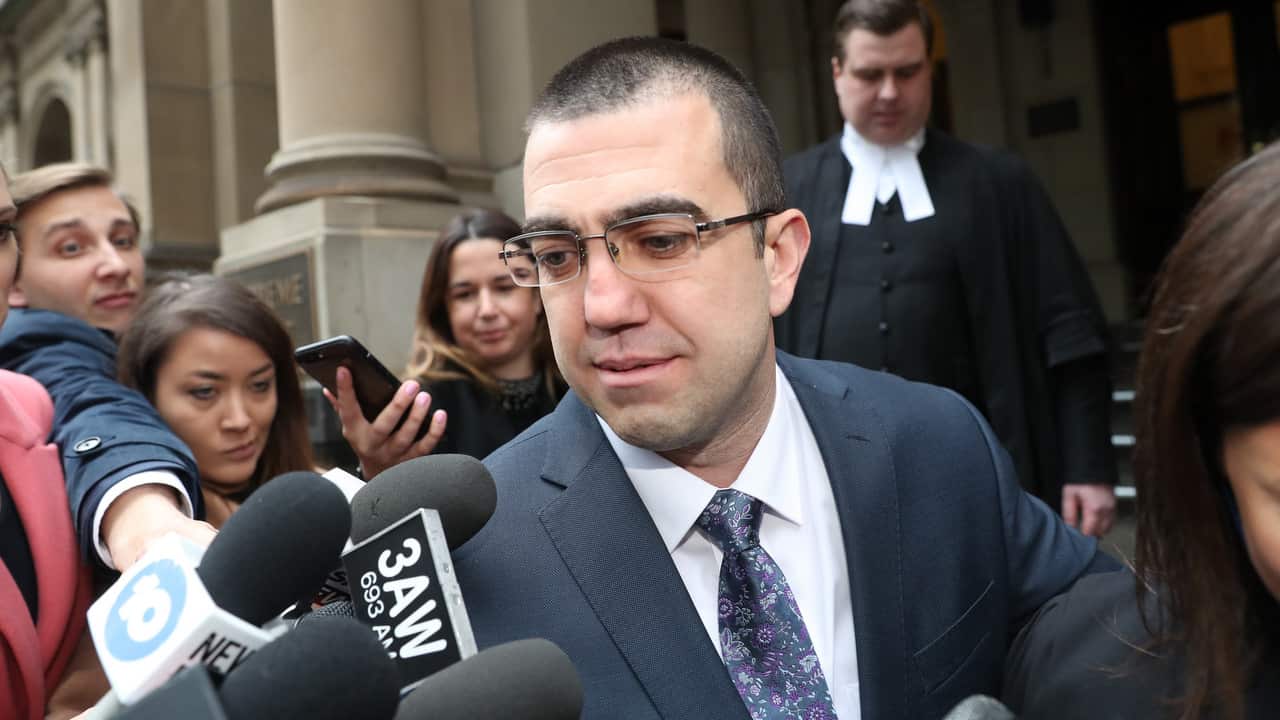 Faruk Orman  leaves the court of appeal in Melbourne.