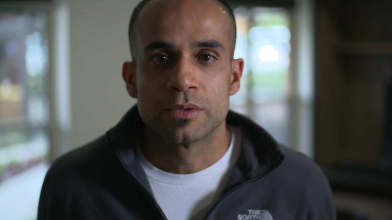 Fawad Raoofi says cultural shame kept him from seeking help. 