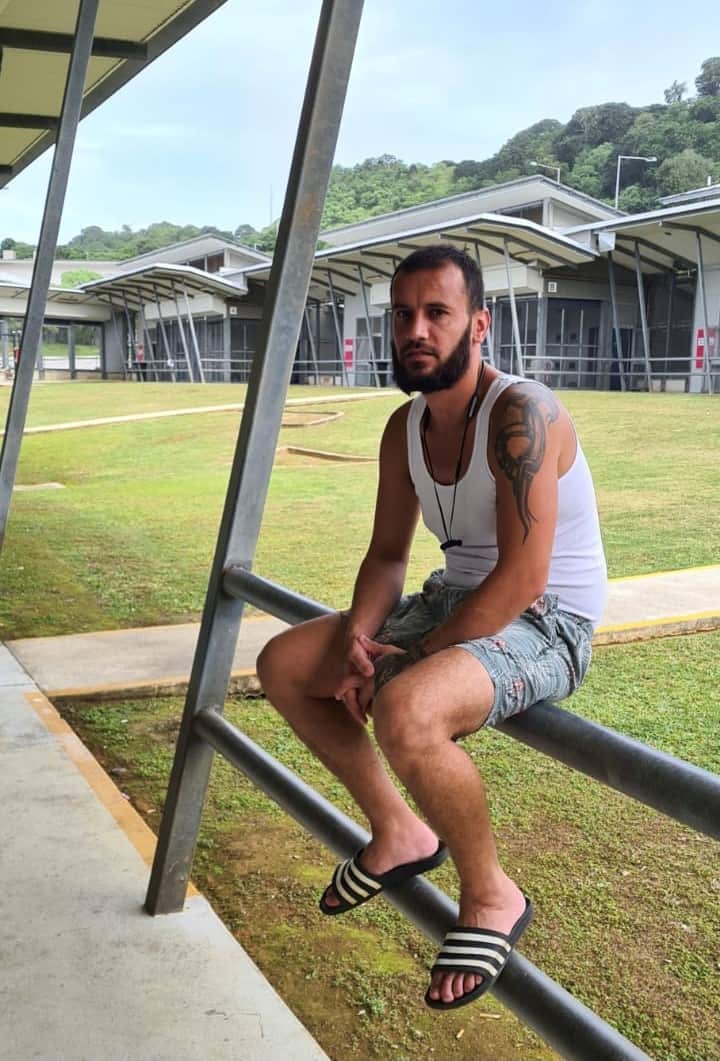 Fawaz Alewa on Christmas Island.