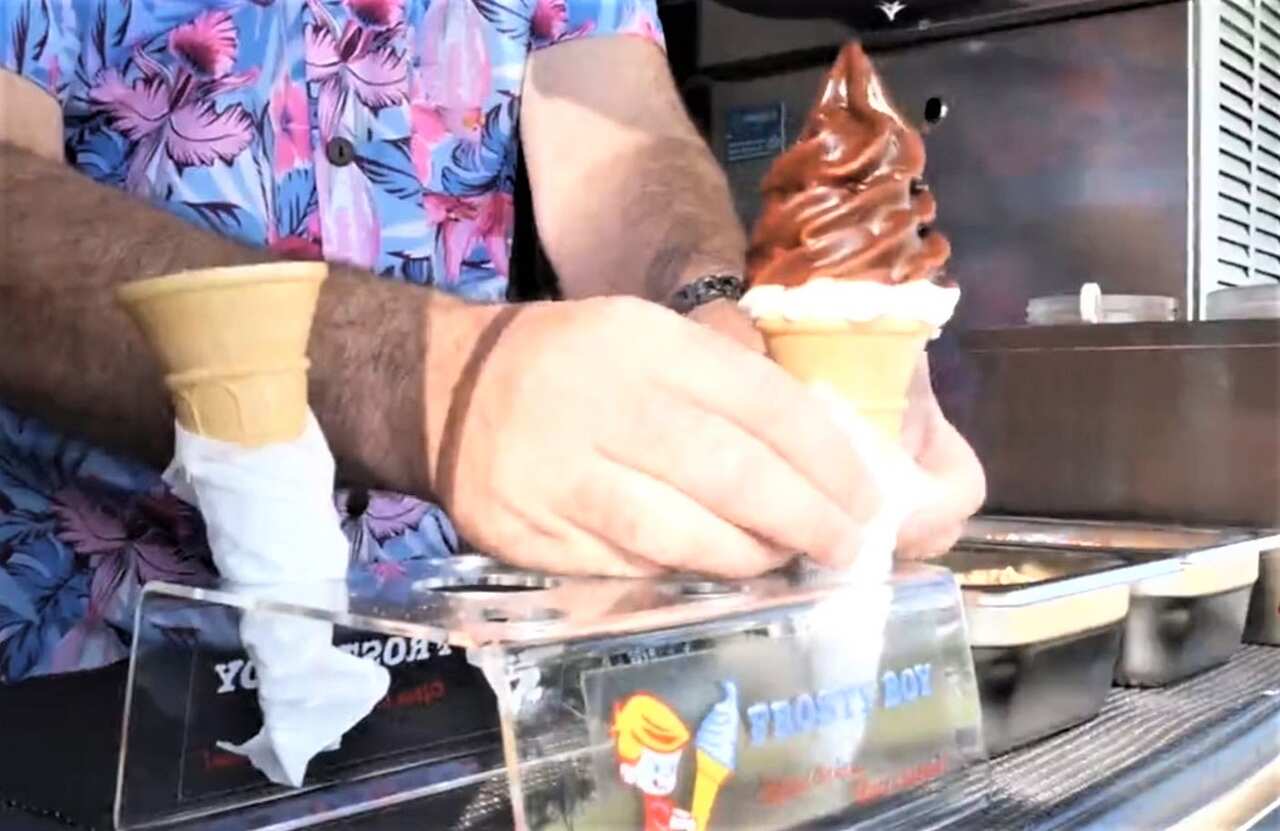 Frosty Boy manufactures up to two million serves of ice cream daily worldwide.