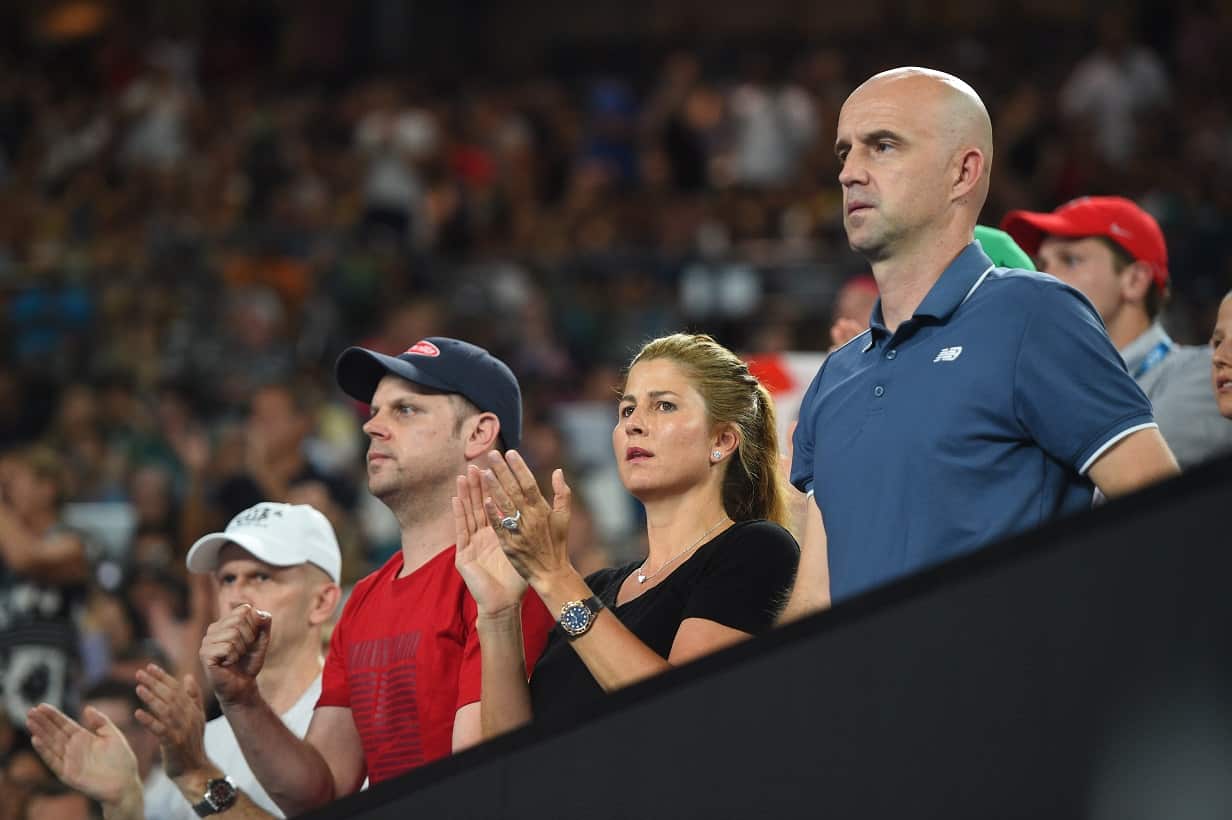 Men's Final of the 2018 Australian Open Grand Slam tennis tournament in Melbourne, Australia. Federer won 3 sets to 2 on January 27, 2018.