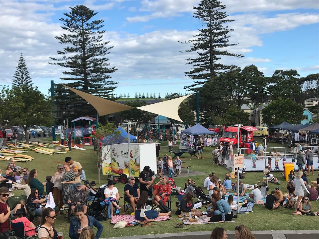 The annual surf and music festival in Gerringong.