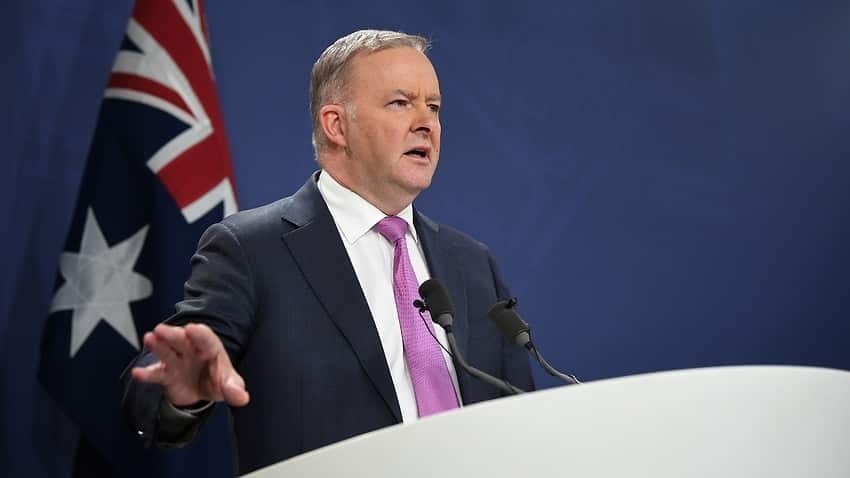 Federal Labor Leader Albanese.