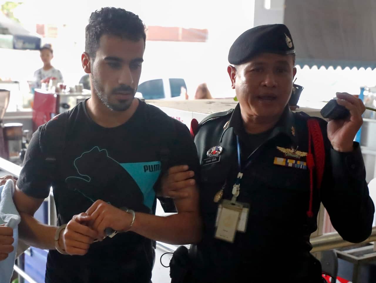 Hakeem Al-Araibi escorted from jail