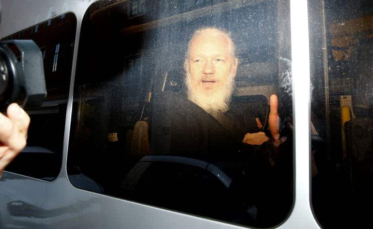Assange was too ill to appear at a court hearing in London on Thursday.