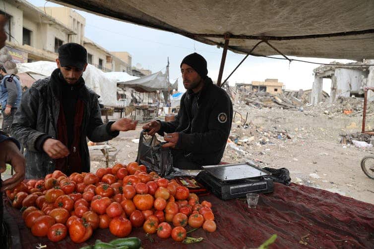 Daily life in Raqqa City after liberation by Syrian Democratic Forces.