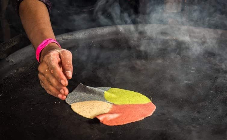 Tortillas come in all form and shapes (Mexico, 2016).