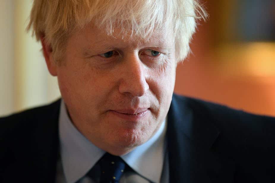 British Prime Minister Boris Johnson
