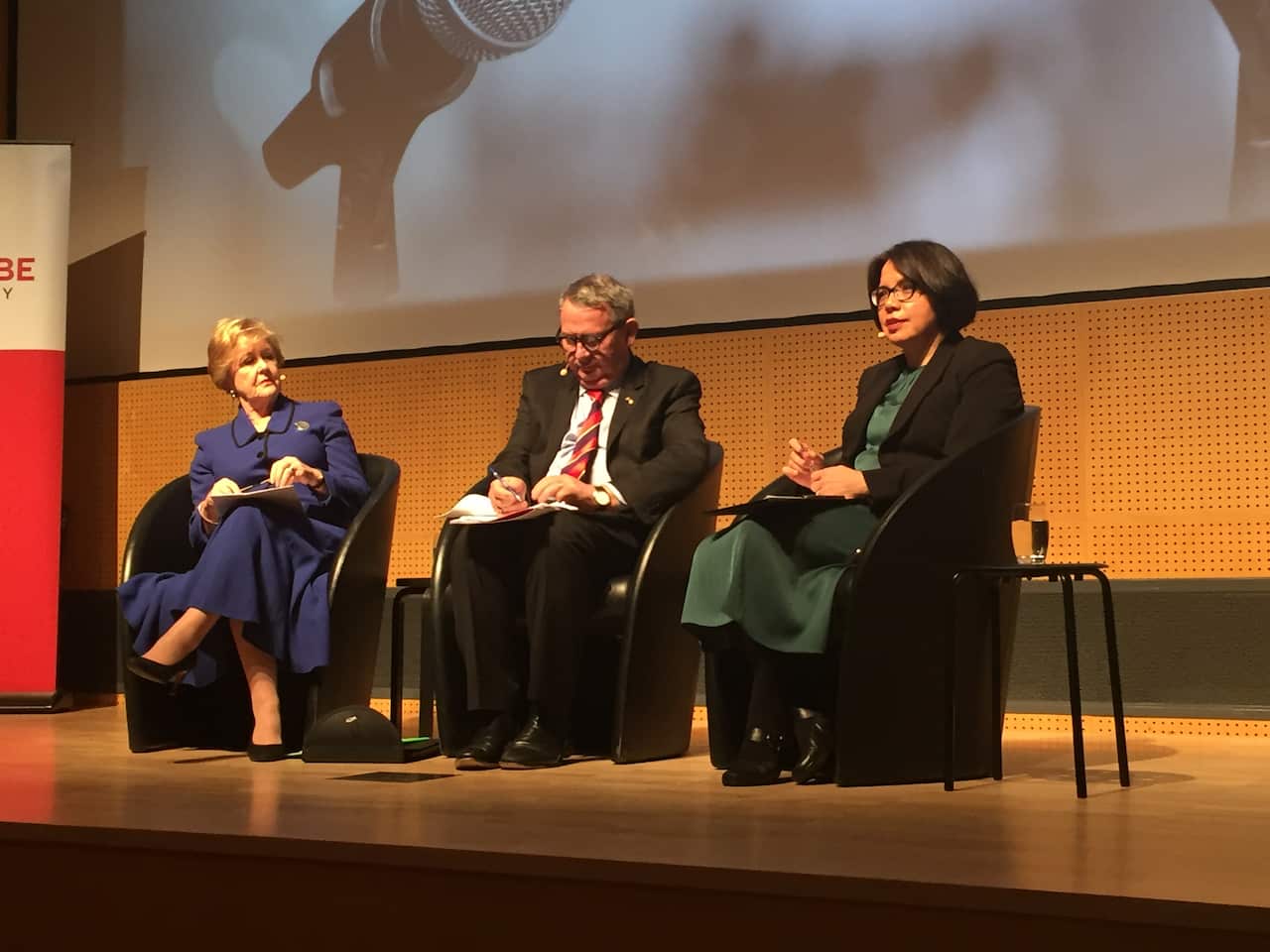 Gillian Triggs, Greg Craven and Madelaine Chiam