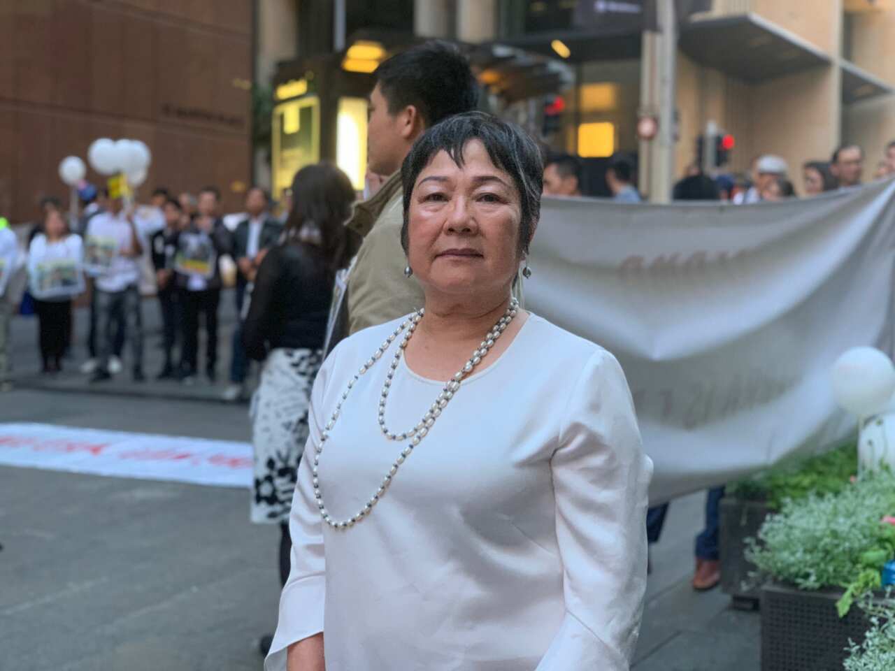 Event organiser, Hong Vo hopes the vigil will draw more support to Mr Chau's situation. 