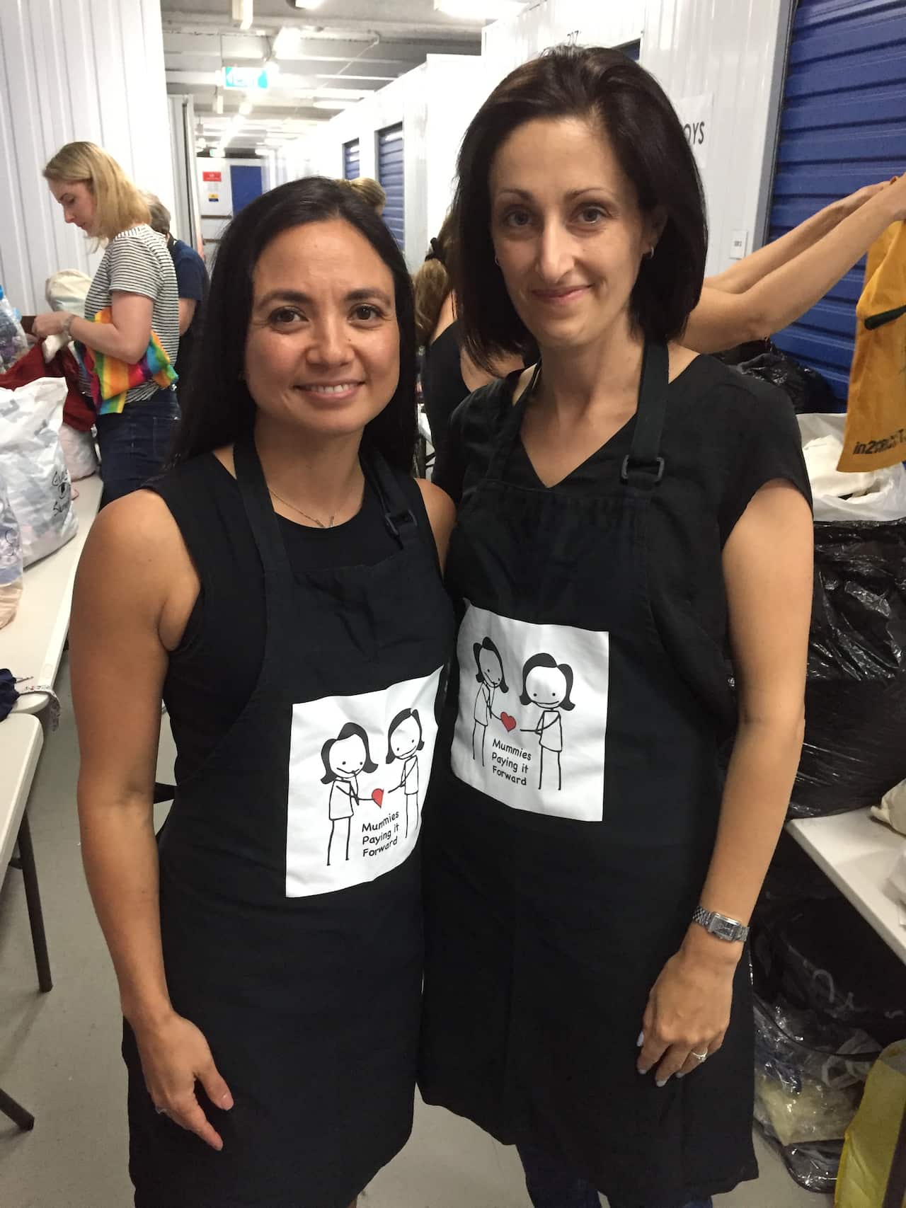 Vanessa Wright and Marie Norman