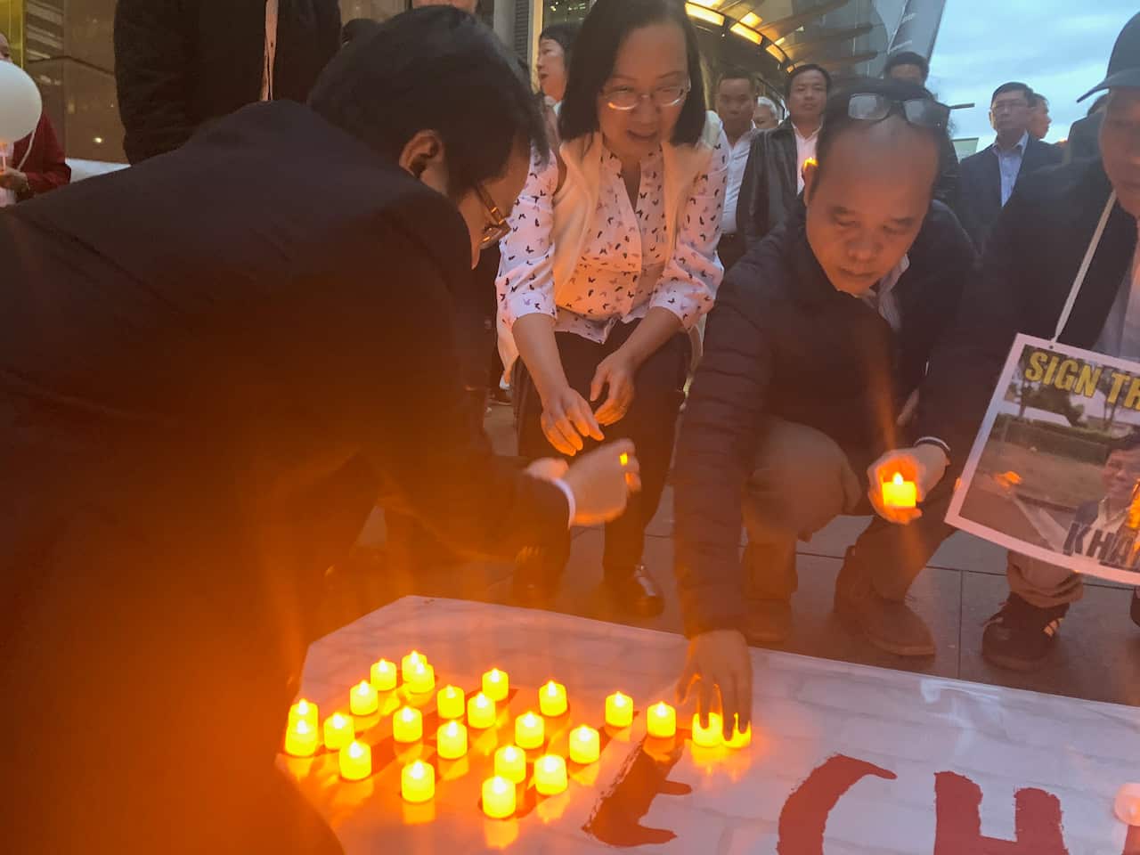 Mr Chau has been detained in Vietnam for 8 and a half months. 