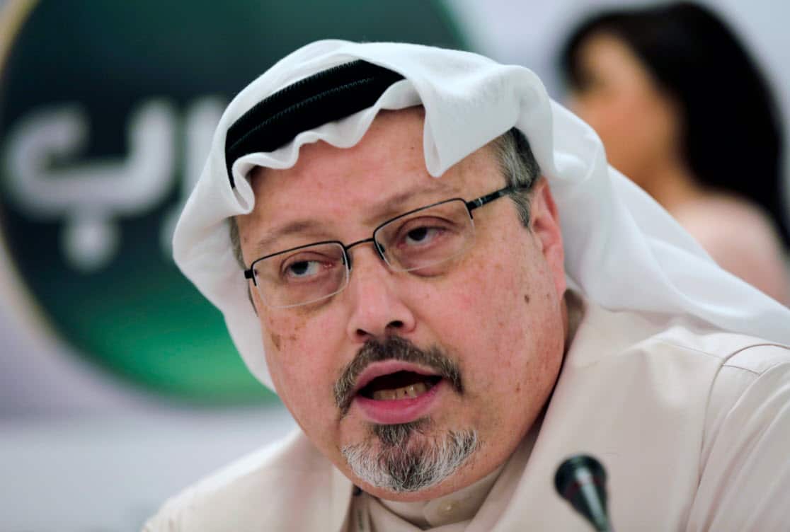Murdered Saudi journalist Jamal Khashoggi.
