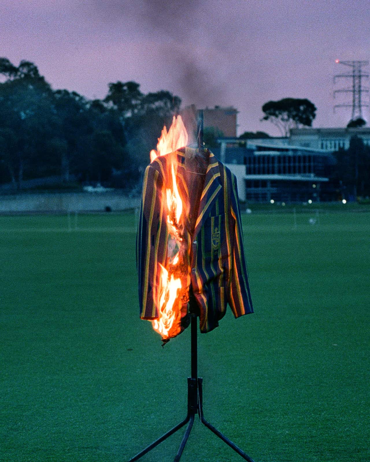 Protest at St Kevin's College
