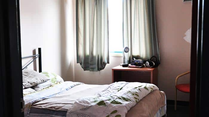 A bedroom at YSAS Fitzroy Residential Withdrawal
