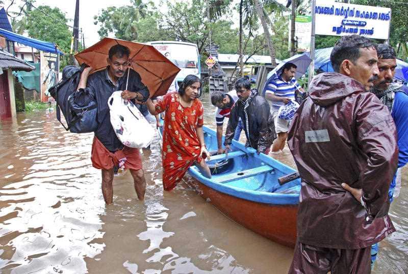 The death toll from the Indian floods has reached more than 100.
