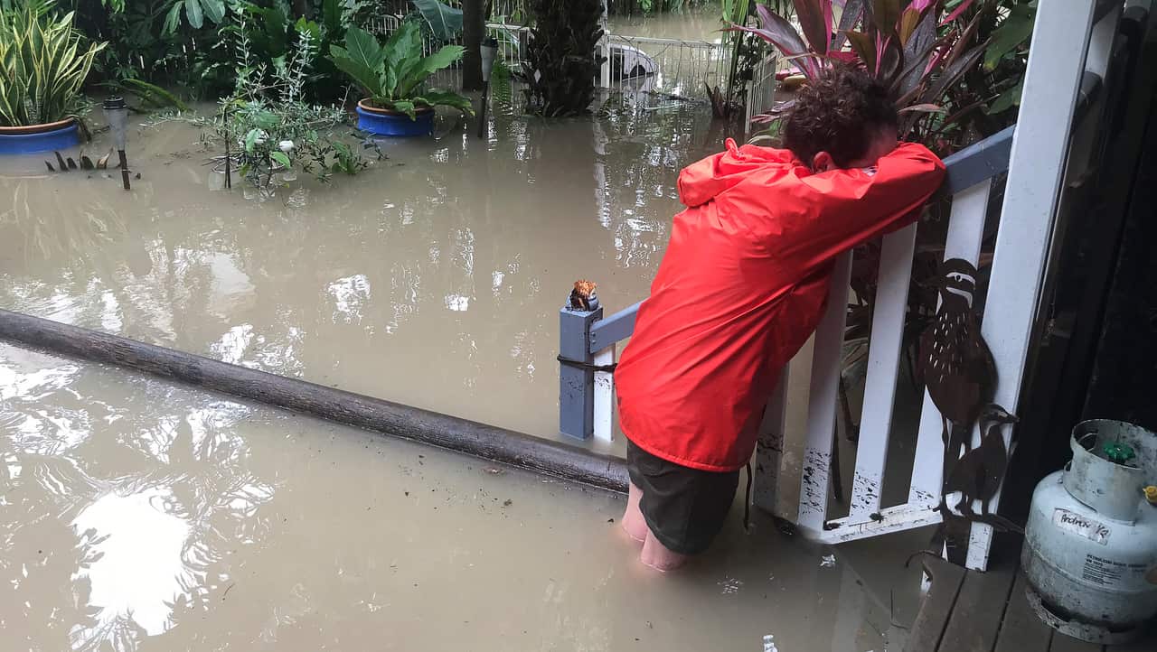 Amelia Rankin is devastated on returning to her beloved renovated church in Hermit Park, Townsville.