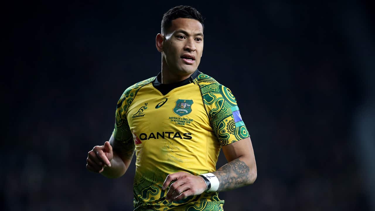 Israel Folau has launched legal action against Rugby Australia and club side the Waratahs after his playing contract was terminated.