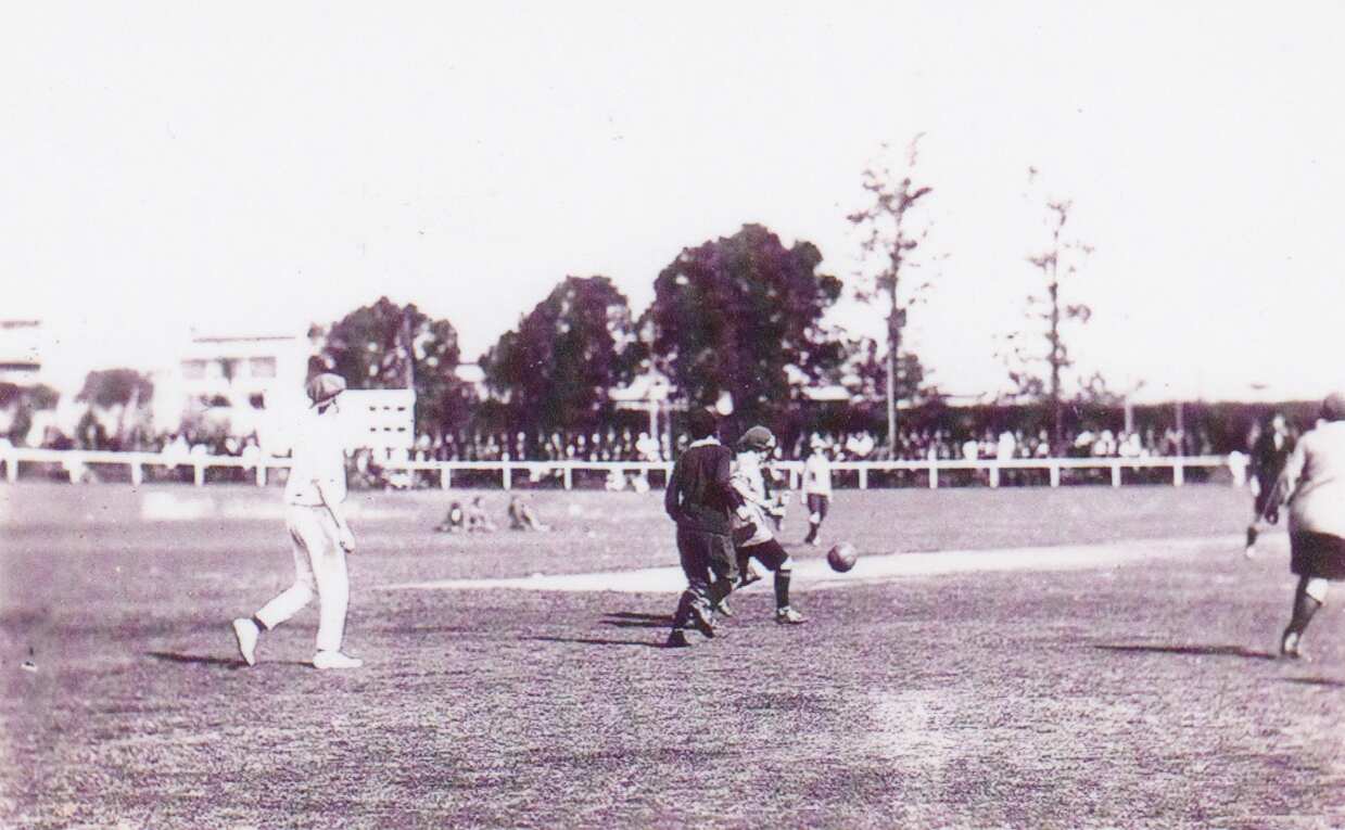 Football game, 1921.