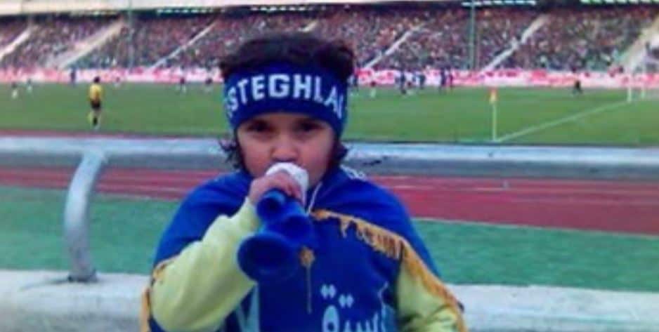 Melika would pretend she was a boy to be able to attend football matches.