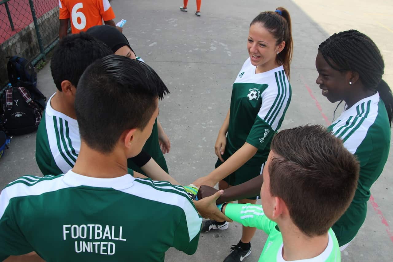 Football United works to get young people involved in football with a focus on refugee and migrant communities.