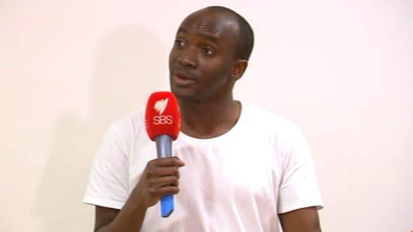 South Sudanese community member Jafri Katagar. 