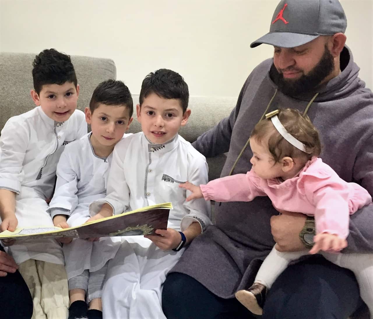 Fouad (and Reem) Alameddine are raising their children in the Islamic faith.