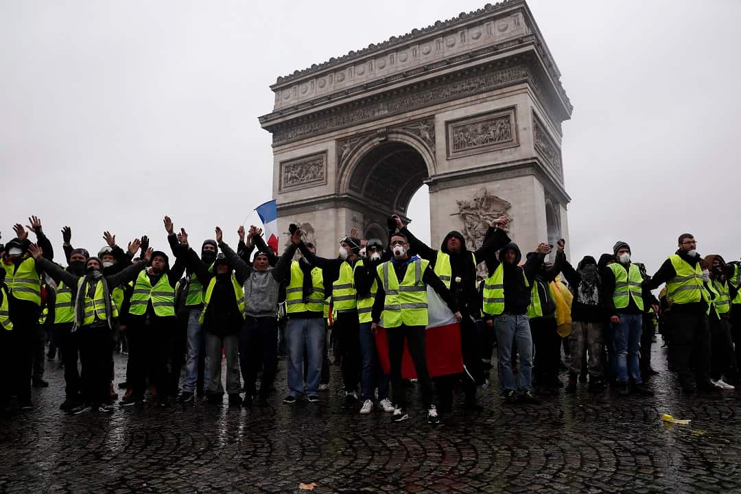Protests in France.