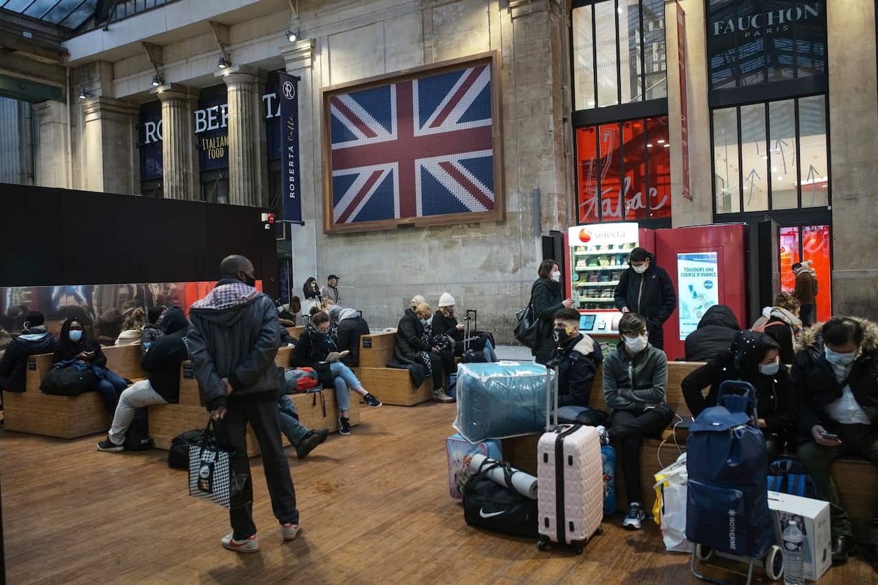 France has halted all travel from Britain for 48 hours, including anyone transporting goods "by road, air, sea or rail".