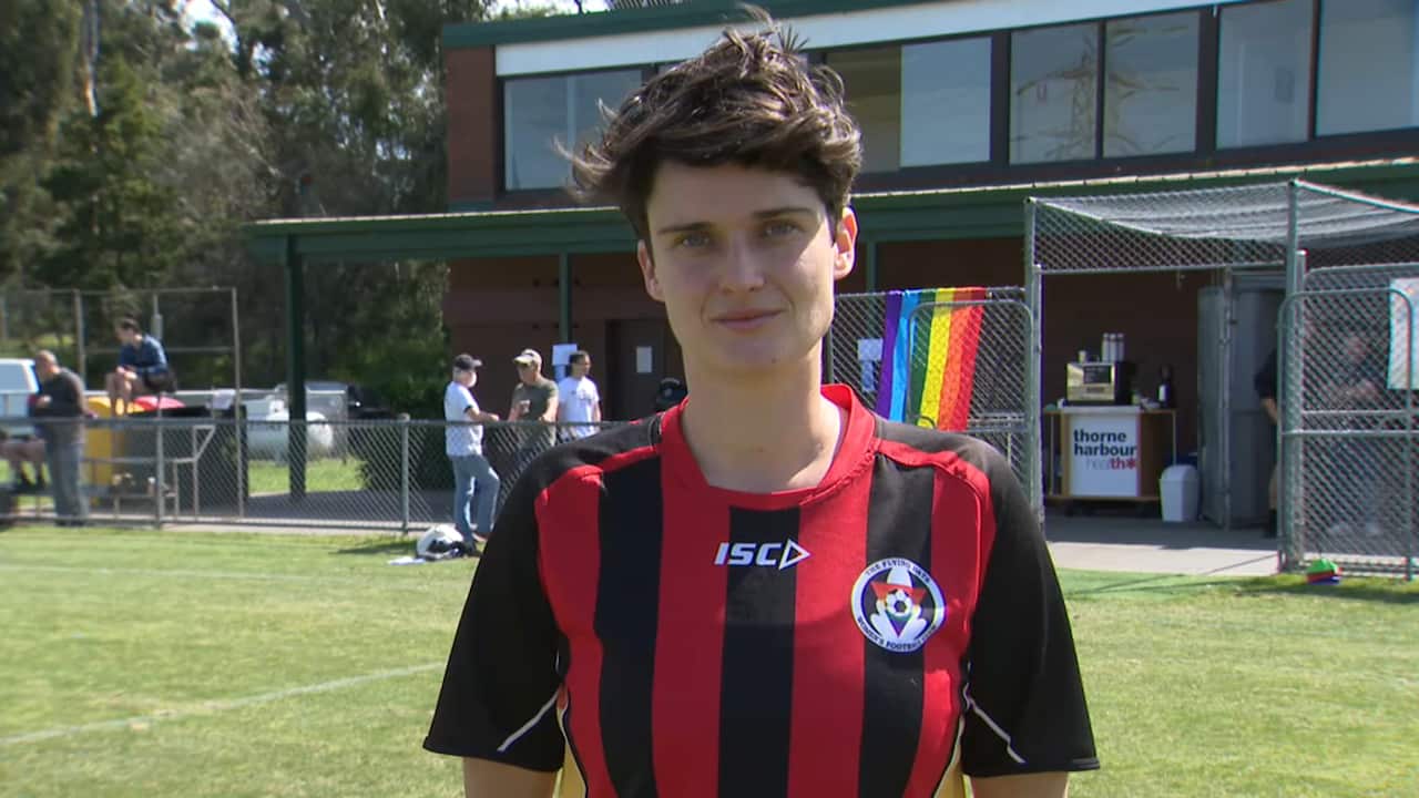 Genderqueer footballer Frankie Sullivan