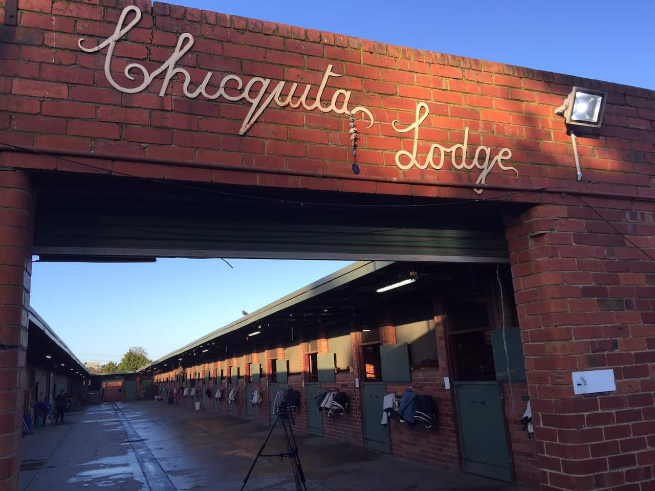 The home of SH Racing Chiquita Lodge at Flemington
