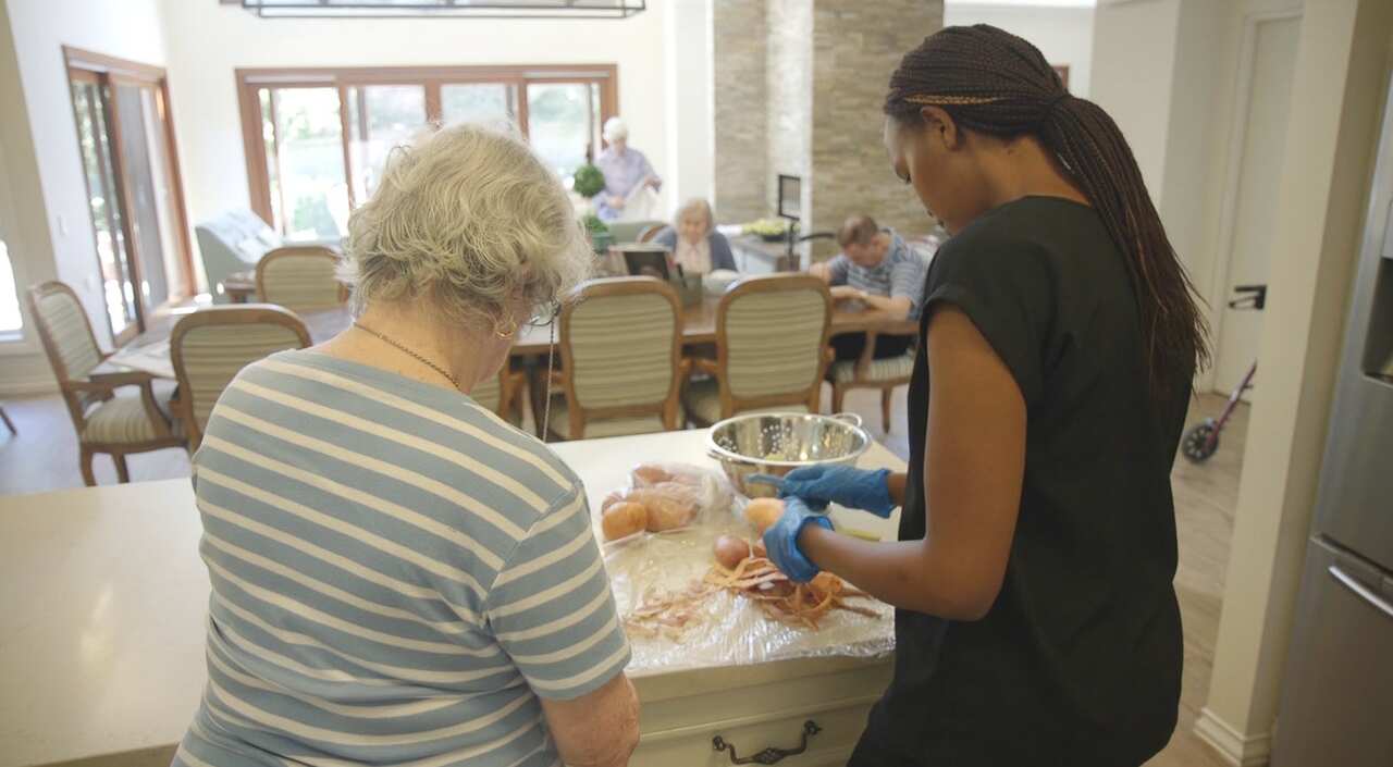 Residents across Group Homes Australia's eight homes are encouraged to take part in activities.