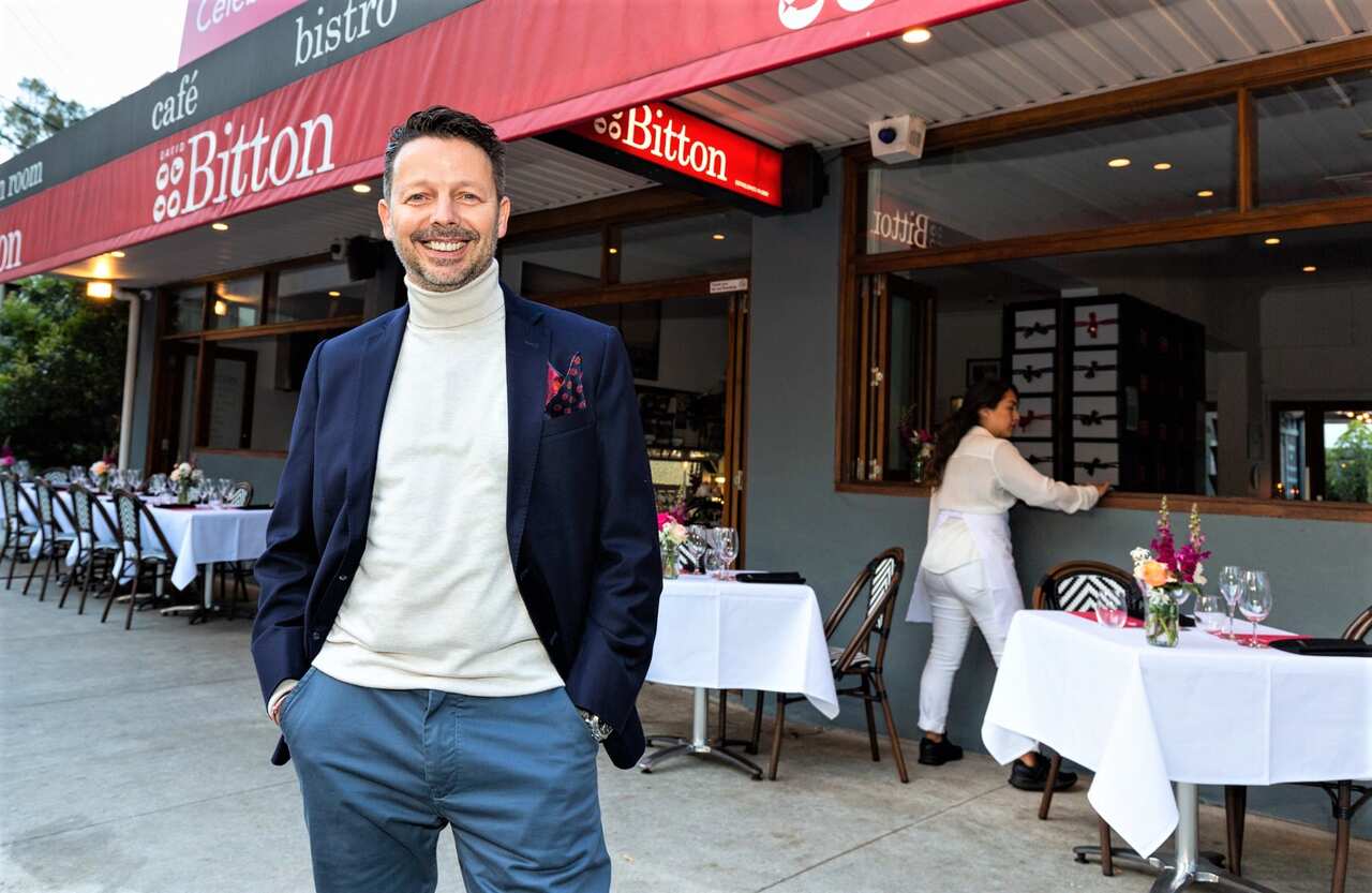 David Bitton at his Sydney restaurant. 