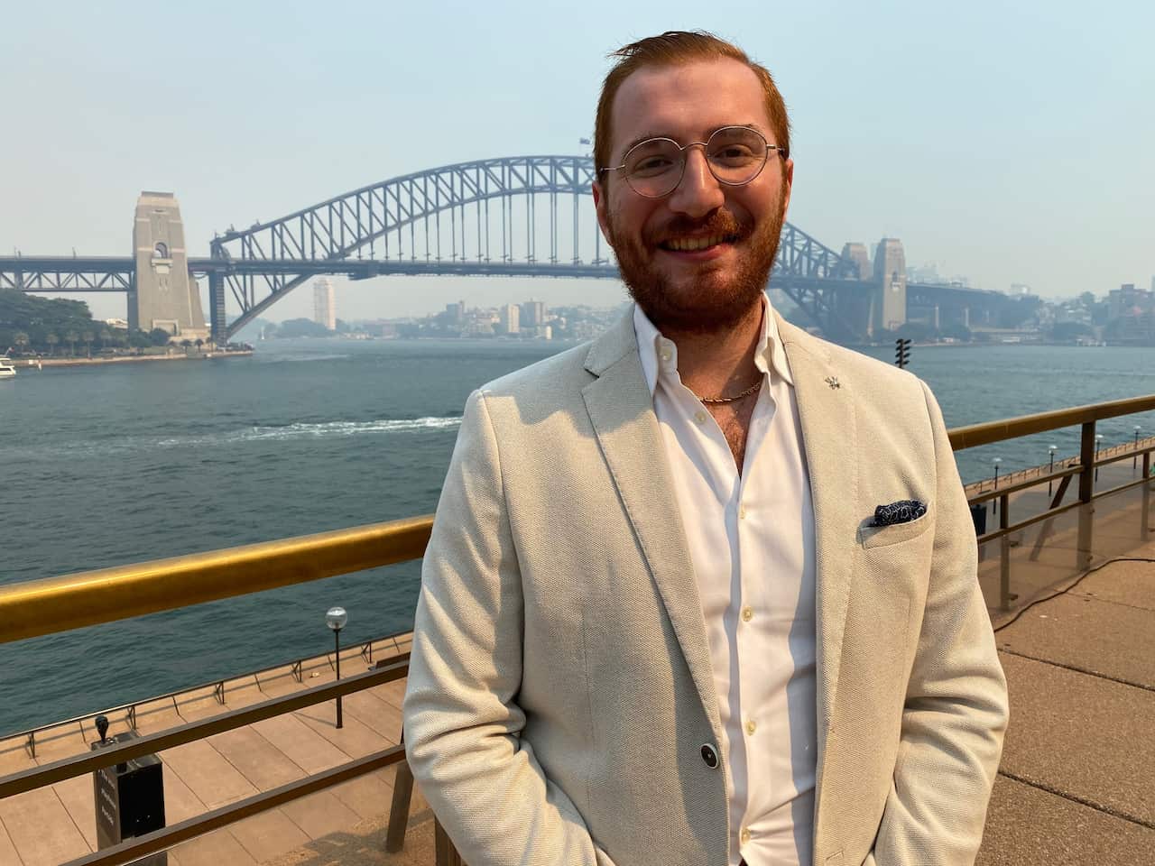 George Najarian fled the war in Aleppo, Syria, for Lebanon before finally settling in Australia.