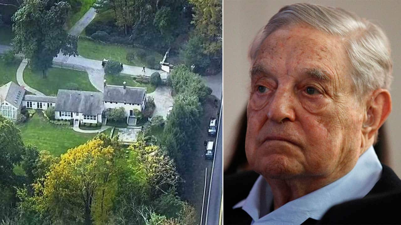 A bomb was found in a mailbox at the suburban New York home of liberal billionaire philanthropist George Soros.