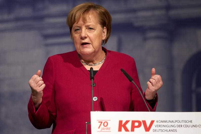 Merkel, now in her fourth term, has said she will step down as party leader but will remain chancellor through 2021.