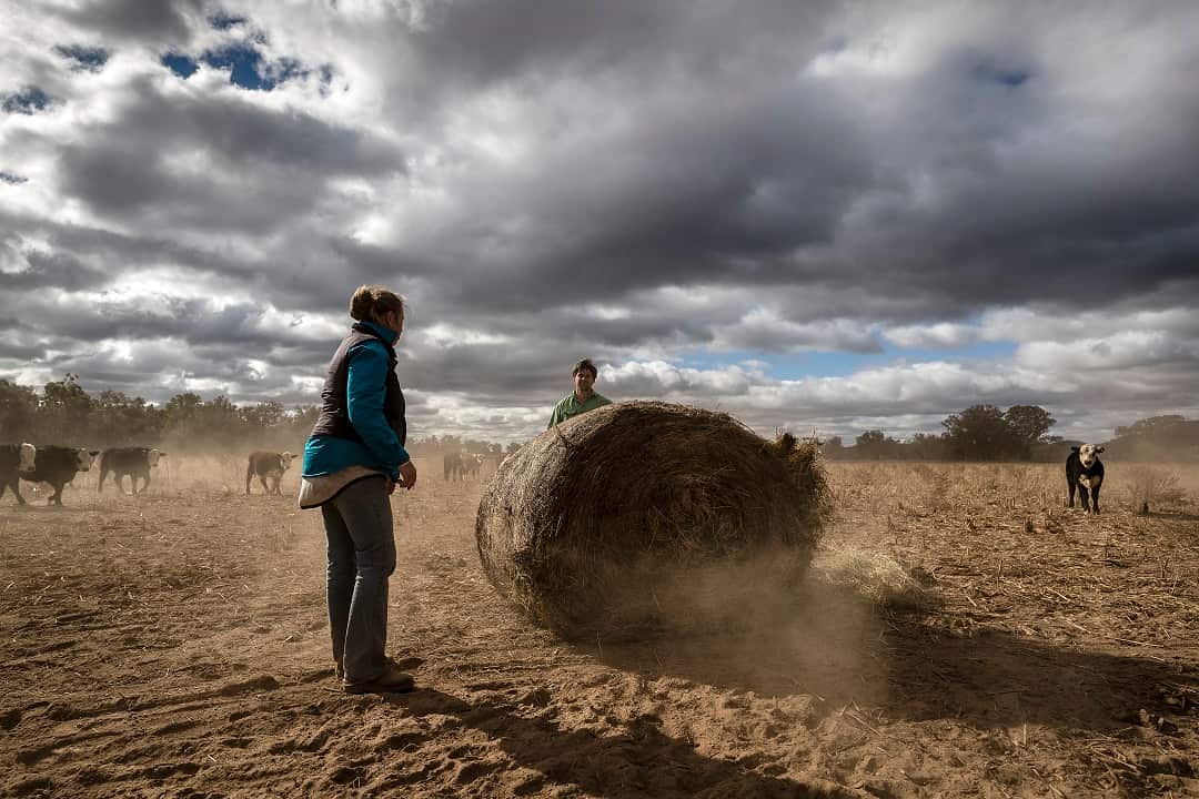 Much of Australia has been hit by drought.